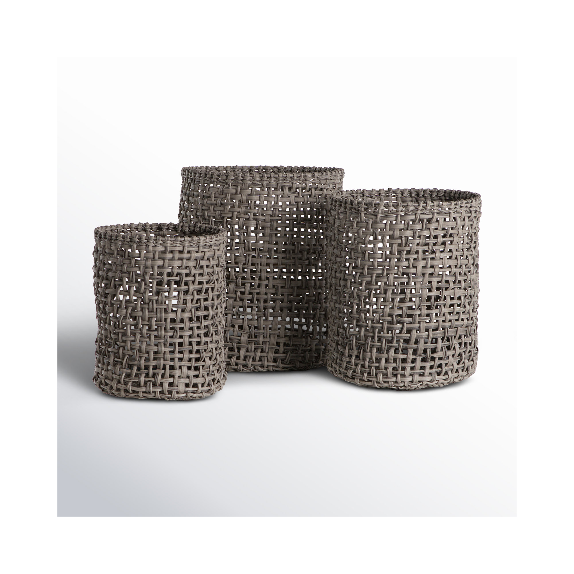 Igby Decorative Basket - Set of 3, Natural