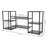 Jisk Wall Mounted Wine Bottle & Glass Rack in