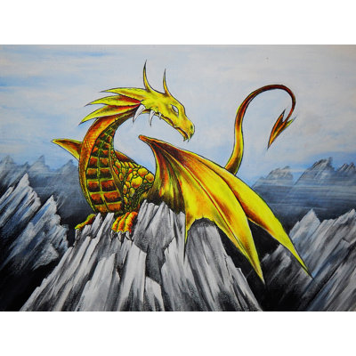 " Anime Dragon " by Ed Capeau