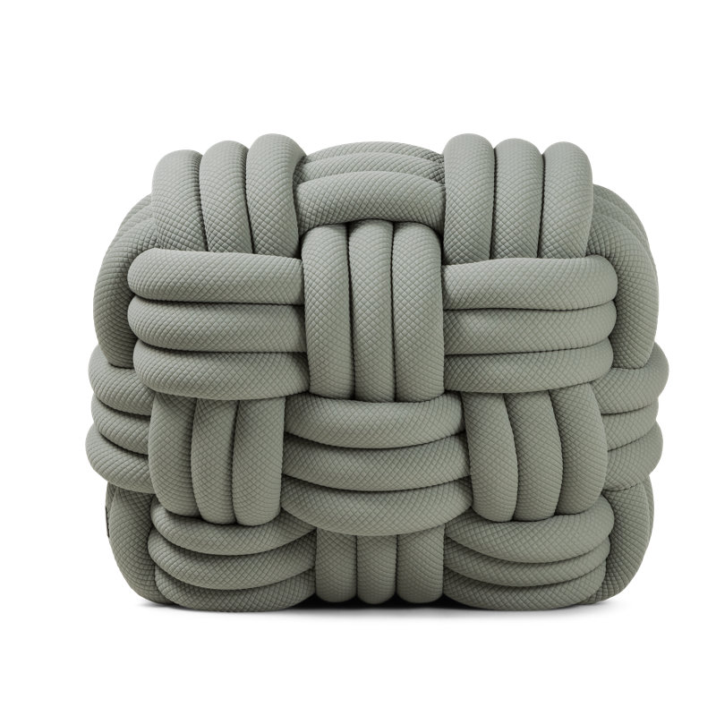 Knitty Armchair, Laurel Linen