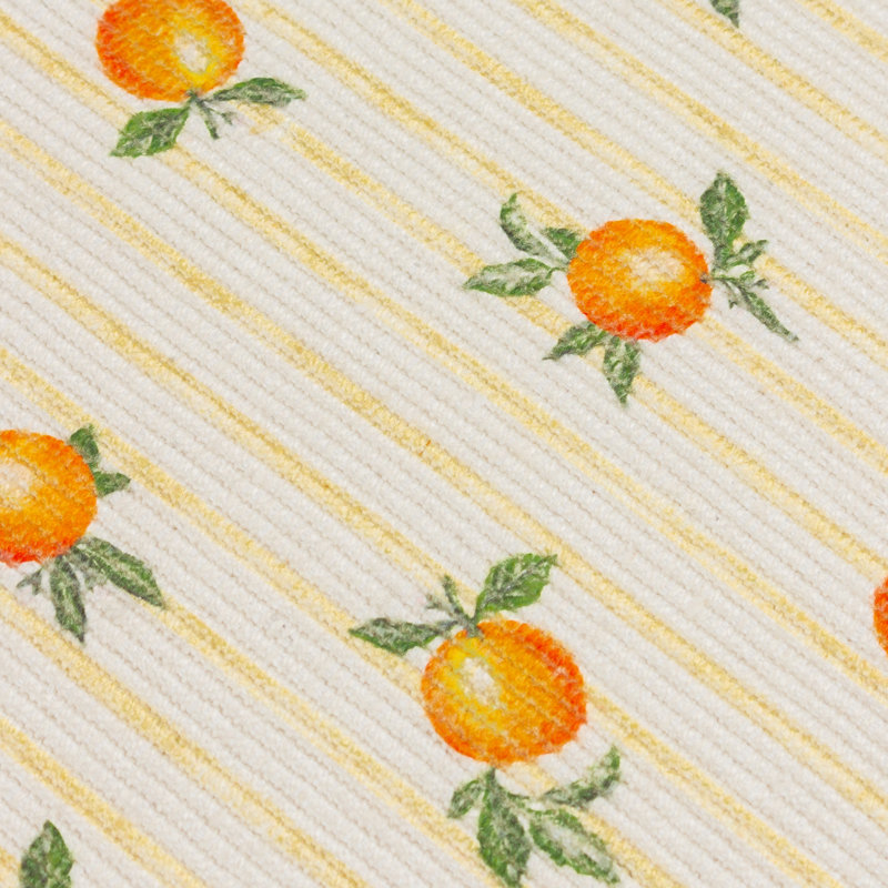 Fruits Oranges Indoor/Outdoor Table Runner, 220cm L
