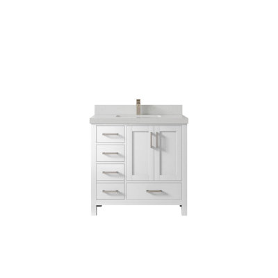 Ensemble de meuble-lavabo simple 36 po Malibu