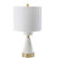 Lampe de table blanche 23 po