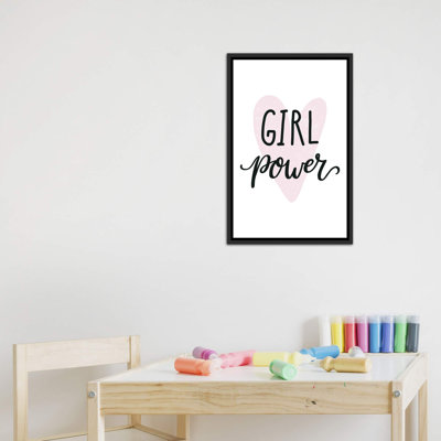 Girl Power - impression d'art textuel