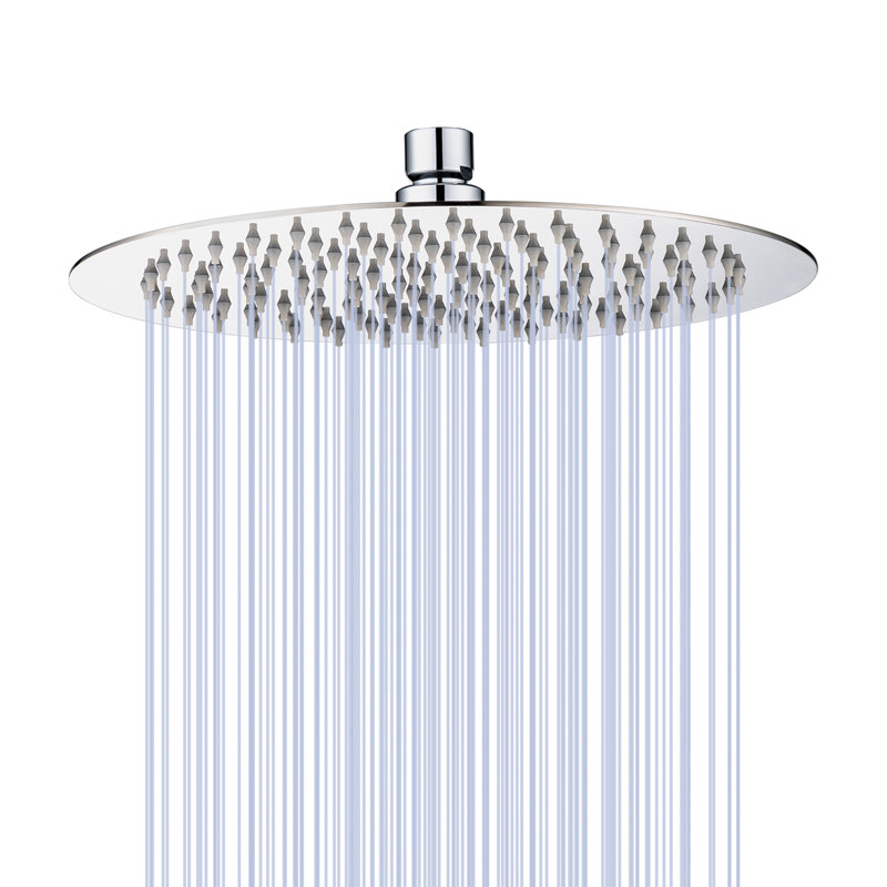 Pomme de douche fixe Rain, Chrome