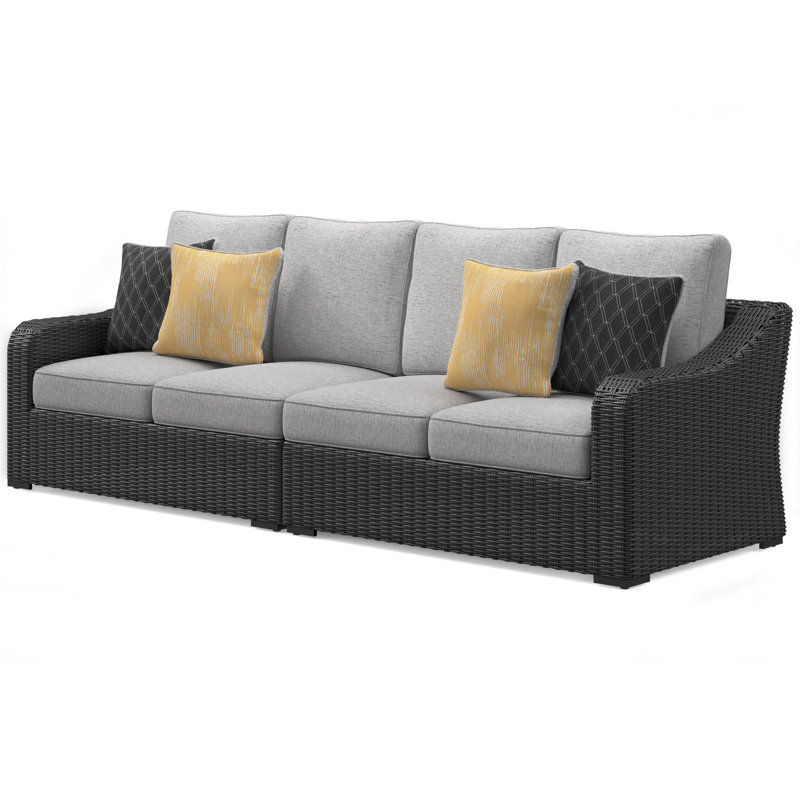 Danny 107'' Wide, Gray, Black