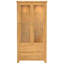 Solid Wood 90 cm W Display Cabinet