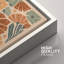 Botanical Charm Floral Designs In Earth Tones, art moderne, décoration murale, nature nordique, 2 pièces-98109666-98109663