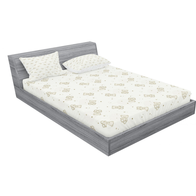 Microfiber Sheet Set, Queen Sheet Set + Fitted Sheet + 2 Pillowcases
