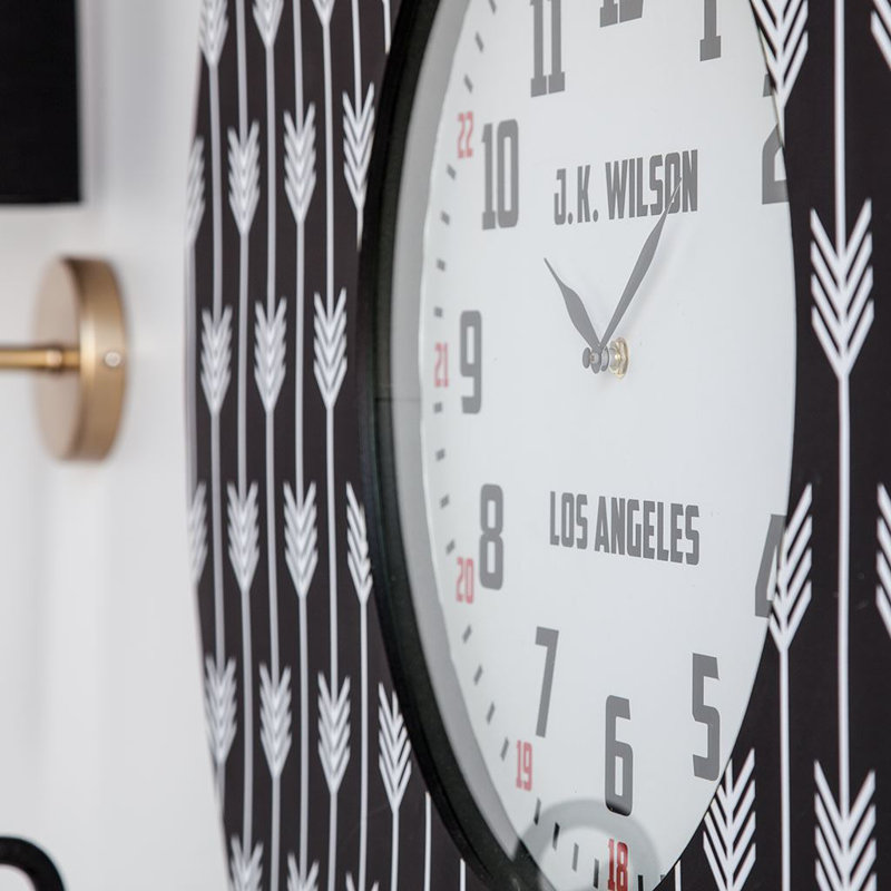 Metal Wall Clock