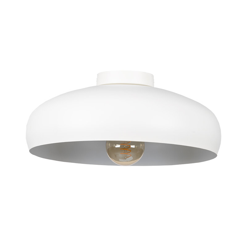 Plafonnier semi-encastré Gavina, Blanc