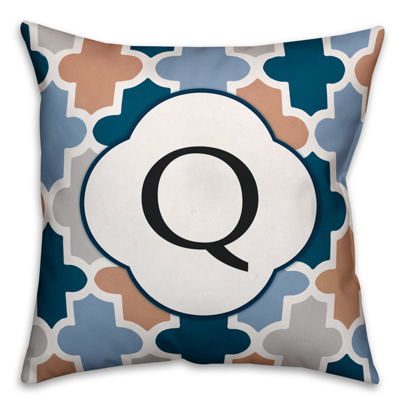 Coussin Quatrefoil, Q