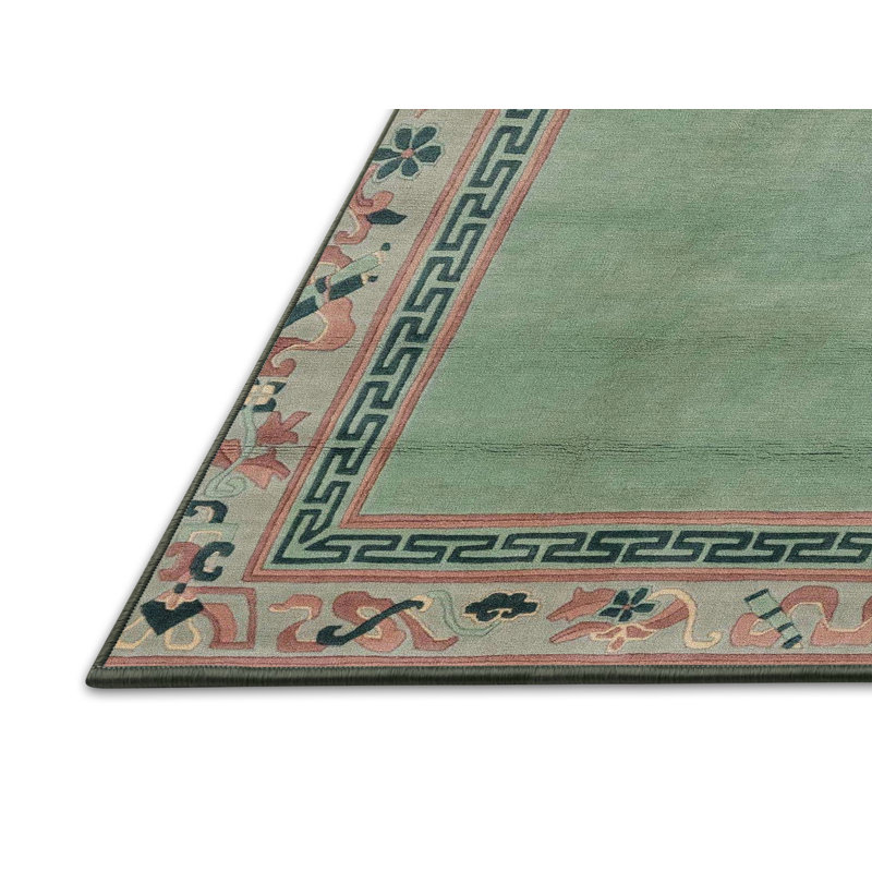 Tapis abstrait abstrait moderne, Rectangle 7 pi x 9 pi
