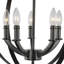 Luminaire suspendu sphère 5 lumières Morganti-53513429