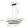 Antwaine 2-Light Modern Chandelier Rectangular Kitchen Island Pendant with Remote Control