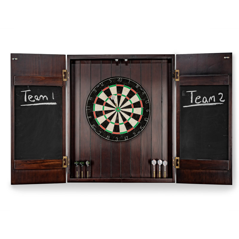 Armoire de jeu de fléchettes Callington, Chocolat
