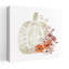 Dentelle citrouille 2, art moderne abstrait rustique d'automne-1885370933