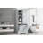 Bathroom Storage Cabinet With Doors And Drawers, Tilt-Out Laundry Hamper, Multiple Storage Space, Freestanding Style, Open Shelve, Adjustable Shelf, Gray-1894735486