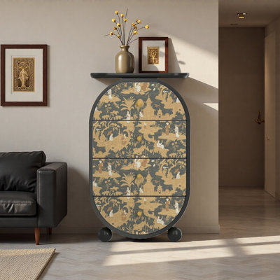 Retro Four Drawer Sideboard