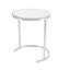 Ensemble de tables d'appoint en métal avec plateau en verre et miroir Oakengates-2063263799