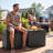 Furmax 31 Gallons Resin Lockable Deck Box (Set of 2)-92953499