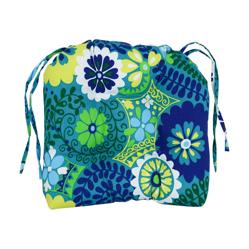Outdoor 3.5'' Seat Cushion, Luxury Azure