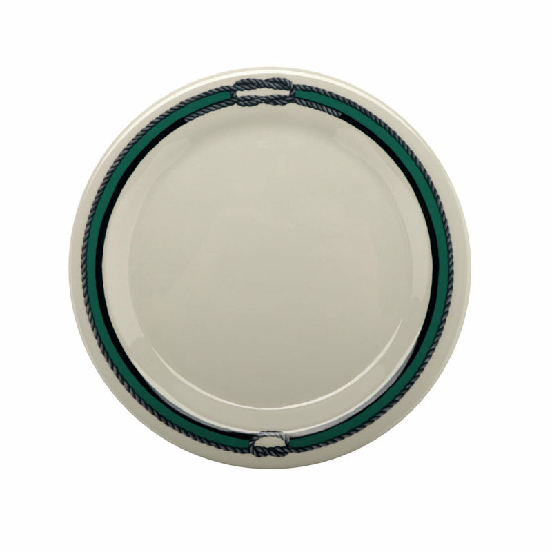 Assiette à salade en mélamine résistante aux chocs GET BF-090-PF, 9 po, Freeport (ensemble de 12)