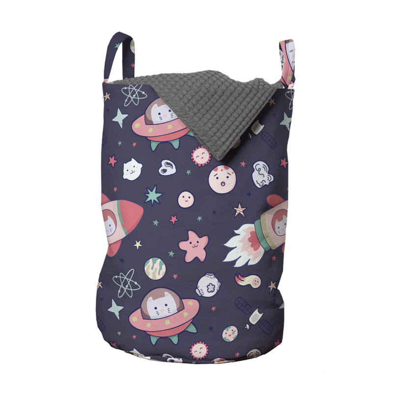 Fabric Laundry Bag with Handles