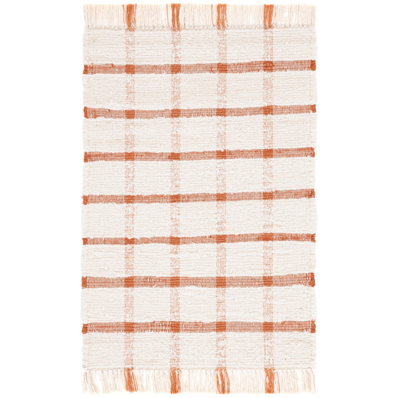 Tapis Montauk 322 ivoire / rouille, Rectangulaire 3 pi x 5 pi