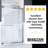 Distinctive 58 in. W x 74 in. H Sliding Bypass Semi-Frameless Shower Door in Matte Black with 1/4 in. Thick Clear Glass-50217677
