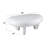 Wylie White High Gloss End Table