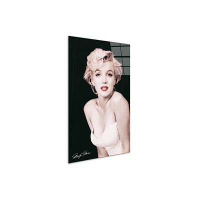 "Homage to Marilyn Elegance" by Studio 53×79.5 cm CrystalArt Acrylic Glass Effect, Lightweight Ready to Hang