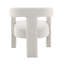 Chaise d'appoint beige Boucle, ensemble de 2