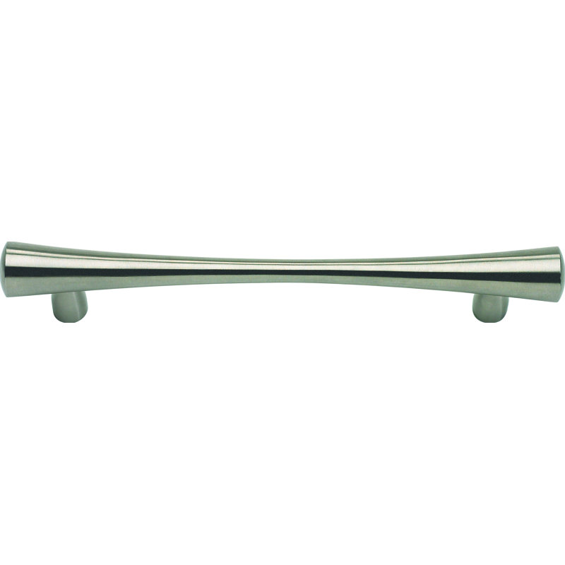 Fluted 5 1/16" Center to Center Bar Pull, 5 1/16", Stainless Steel