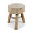 Corrigan Studio Live Edge Three Legs Round Table Approx.12-16“D 20"H