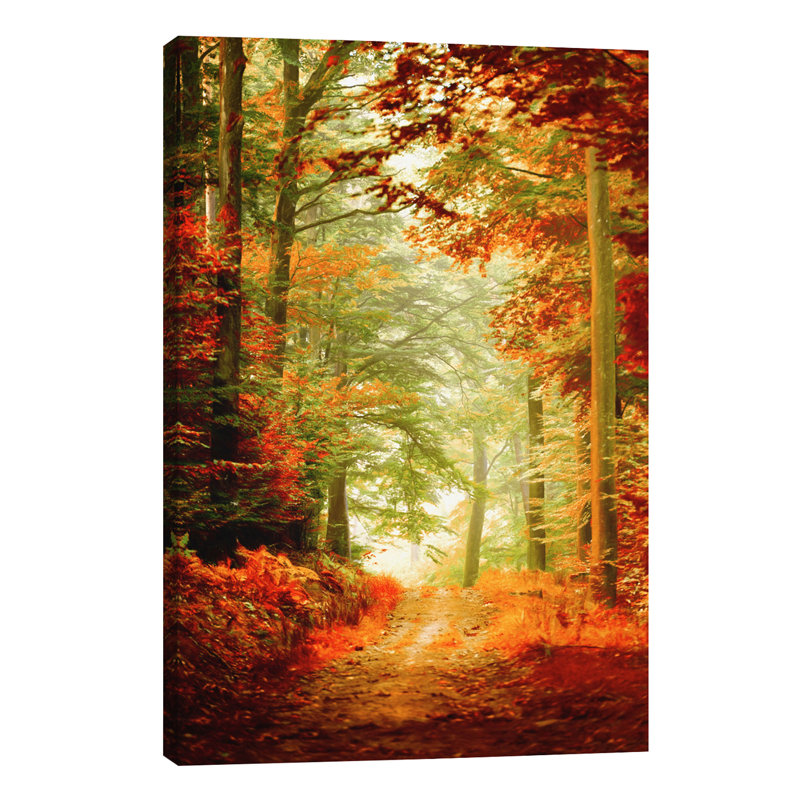 Fall Painting - Wrapped Canvas Print, 101.6 cm H x 66.04 cm W x 1.91 cm D