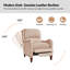 Fauteuil inclinable en cuir véritable de 28,75 po de large Neliyah-105914587