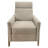 Tacara Ergonomic 3-Position Manual Recliner with Solid Wood Frame and Natural Oak Legs-106632325
