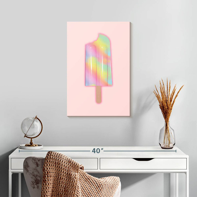Yarlin Unicorn Popsicle, 24" H x 16" W