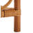 Aidann 6 - Bottle Solid Wood Wine Bottle Rack in Brown