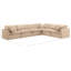 Hinami Velvet L-Shaped Sectional Reversible-94482482