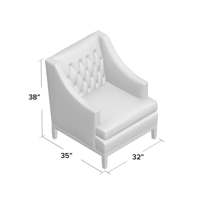 Fauteuil Carmel, Aubrey Aegean, Brun décontracté