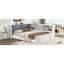 Lit plateforme en bois avec tête de lit, tablettes et 2 tiroirs, blanc-2076383314-2076383313