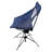 Zenithen Limited Portable Swivel Mesh Folding Chair, Navy (225lb Capacity)