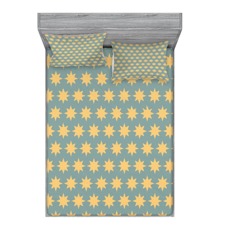 Microfiber Sheet Set, Full/Double Sheet Set with Fitted Sheet
