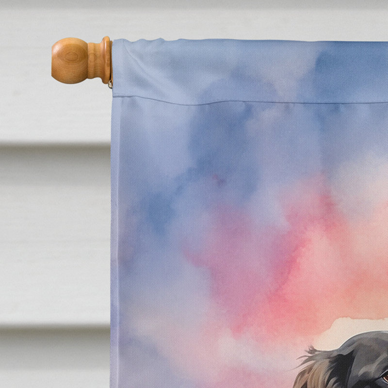 Drapeau pour chien double face H 40 po x l 28 po