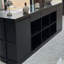 Armoire pour îlot noir