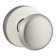 Round Single Dummy Door Knob with Contemporary Round Rose