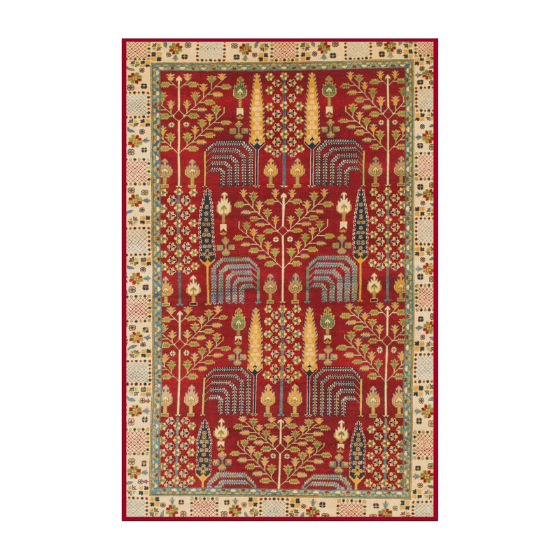 Tapis abstrait moderne 843, Rectangle 5 pi x 7 pi