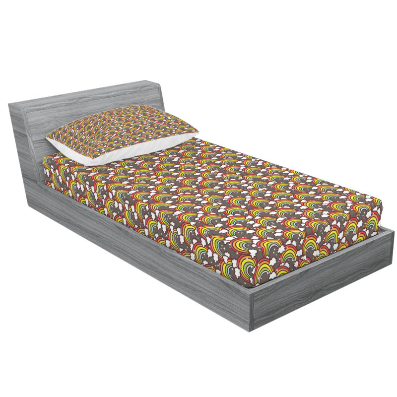 Microfiber Sheet Set, Twin XL Sheet Set with Fitted Sheet